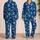 Patriotic Stars and Bold Red Stripes for Cozy Fourth of July Holiday Lounging Satin Pajamas Set - 2