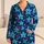 Patriotic Stars and Bold Red Stripes for Cozy Fourth of July Holiday Lounging Satin Pajamas Set - 1