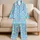 Pastel Gradient Hearts for Cozy Lounging and Sweet Everyday Comfort for Women Satin Pajamas Set - 5