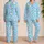 Pastel Gradient Hearts for Cozy Lounging and Sweet Everyday Comfort for Women Satin Pajamas Set - 2