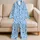 Celestial Moon And Star Motifs For Cozy Stargazing Nights And Dreamy Relaxation Satin Pajamas Set - 5