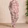 Sleepy Pink Teddy Bears Among Clouds for Cozy Nights and Dreamy Relaxation at Home Satin Pajamas Set - 4