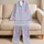 Pastel Macaron Polka Dots for Cozy Lounge Days and Sweet Weekend Relaxation at Home Satin Pajamas Set - 5