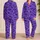 Playful Black Bats and Golden Stars for Cozy Halloween Nights Satin Pajamas Set - 2
