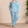 Pastel Butterfly Hearts And Daisies For Cozy Weekend Lounging And Sweet Gift Giving Satin Pajamas Set - 4
