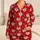 Heart Teacups for Cozy Evenings and Sweet At-Home Moments Satin Pajamas Set - 1