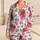 Strawberry Bow Garden Motifs For Cozy Vacation Lounging, Girls And Kids Home Days Satin Pajamas Set - 1