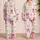 Colorful Ribbon Bows for Cozy Summer Lounging and Bedtime Gift Giving for Young Girls Satin Pajamas Set - 2
