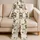 Leopard Cherry Motif for Summer Lounging, Holiday Travel and Casual Weekend Girls Satin Pajamas Set - 5
