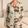Leopard Cherry Motif for Summer Lounging, Holiday Travel and Casual Weekend Girls Satin Pajamas Set - 1