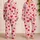 Red Heart Valentine Gift For Girls And Sisters, Spring Summer Bedtime Lounge Style Satin Pajamas Set - 2