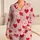 Red Heart Valentine Gift For Girls And Sisters, Spring Summer Bedtime Lounge Style Satin Pajamas Set - 1