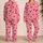 Red Heart Valentine Homewear For Girls, Cheerful Everyday Comfort And Holiday Gifting Satin Pajamas Set - 2