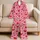 Red Heart Valentine Homewear For Girls, Cheerful Everyday Comfort And Holiday Gifting Satin Pajamas Set - 5