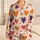 Colorful Heart Motifs for Cheerful Spring Days and Everyday Wear, Girls Ages 4-13 Satin Pajamas Set - 1