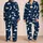 Moon Cloud Starry Night Sky For Cozy Dreamy Bedtime Nursery Little Girls Ages 4-12 Satin Pajamas Set - 2