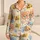 Pastel Bear Faces and Hi Bear Motifs for Cozy Spring Summer Bedtime Little Girls Satin Pajamas Set - 1