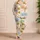 Pastel Bear Faces and Hi Bear Motifs for Cozy Spring Summer Bedtime Little Girls Satin Pajamas Set - 4