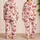 Heart Butterfly Motifs for Spring Bedtime Comfort, Girls' Lightweight Knee-Length Style Satin Pajamas Set - 2