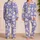 Lavender Buttercup Flowers for Cozy Nights and Holiday Mornings, Young Girls Ages 4-12 Satin Pajamas Set - 2