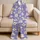 Lavender Buttercup Flowers for Cozy Nights and Holiday Mornings, Young Girls Ages 4-12 Satin Pajamas Set - bg4dw-x06u