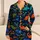 Dinosaur Adventure Roar Motifs for Summer Bedtime Playtime, Young Boys and Girls Satin Pajamas Set - 1
