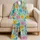 Bohemian Meadow Flowers For Dance Practice, Lounging, And Casual Outdoor Weekend Style Satin Pajamas Set - 5