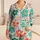 Hand-Painted Floral Garden for Playtime Dance and Outdoor Adventures for Young Girls Satin Pajamas Set - 1
