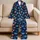 Retro Space Planets And Rockets For Cozy Summer Adventures Birthday Gift For Girls Satin Pajamas Set - 5