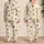 Cute Honeybee Doodle for Summer Adventures, Cheerful Outdoor Gift Idea for Girls Satin Pajamas Set - 2