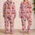 Halloween Pumpkin Ghosts And Black Cats For Cozy Holiday Nights, Kids And Families Satin Pajamas Set - 2