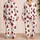 Cheerful Cute Red Ladybug Insects With Black Spots For Summer Bedtime Gift For Girls Satin Pajamas Set - 2