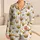 Cute Golden Bee Motifs For Summer Outdoor Adventures, Girls' Honey Lover Gift Idea Satin Pajamas Set - 1