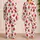 Watermelon Wedges And Popsicles For Girls Summer Parties, Vacation, And Playtime Satin Pajamas Set - 2