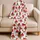 Watermelon Wedges And Popsicles For Girls Summer Parties, Vacation, And Playtime Satin Pajamas Set - 5