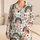 Rainbow Arches Hearts and Raindrops for Cheerful Vacation Lounging Little Girls Gift Satin Pajamas Set - 1