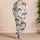 Rainbow Arches Hearts and Raindrops for Cheerful Vacation Lounging Little Girls Gift Satin Pajamas Set - 4