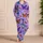 Colorful Butterfly Summer Garden Motif for Cheerful Lounging, Gifts, and Travel Days Satin Pajamas Set - 4