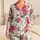 Raspberry Pink Rose Garden Floral Botanical Elegance For Romantic Vacation Lounging Satin Pajamas Set - 1