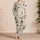 Bumblebee Floral Botanical Motifs for Cozy Home Lounging and Relaxed Women's Evenings Satin Pajamas Set - 4