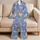 Pastel Butterfly Garden Glow-In-The-Dark Winter Lounge Set For Girls Outdoor Play Satin Pajamas Set - 5