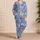 Pastel Butterfly Garden Glow-In-The-Dark Winter Lounge Set For Girls Outdoor Play Satin Pajamas Set - 4
