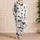 Black Ribbon Bow Motif for Cozy Lounging, Romantic Gifting, Women and Teen Girls Satin Pajamas Set - 4