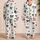 Black Ribbon Bow Motif for Cozy Lounging, Romantic Gifting, Women and Teen Girls Satin Pajamas Set - 2