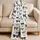 Black Ribbon Bow Motif for Cozy Lounging, Romantic Gifting, Women and Teen Girls Satin Pajamas Set - 5