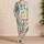 Colorful Beverage Bottles for Bright Lounge Days and Relaxed Home Evenings for Women Satin Pajamas Set - 4