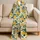Fresh Lemon Citrus Botanical Loungewear For Summer Relaxation And Weekend Lounging Women Satin Pajamas Set - 5