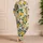Fresh Lemon Citrus Botanical Loungewear For Summer Relaxation And Weekend Lounging Women Satin Pajamas Set - 4