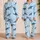 Watercolor Whale Shark Ocean Scene for Relaxing Coastal Lounging and Beach Getaways Satin Pajamas Set - 2