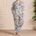 Mediterranean Seafood Citrus Portraits for Coastal Vacation Lounging and Resort Days Satin Pajamas Set - 4